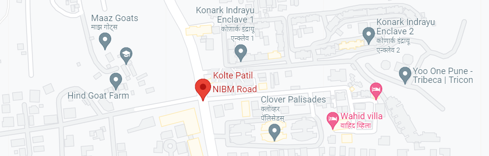 NIBM road Kolte Patil Location
