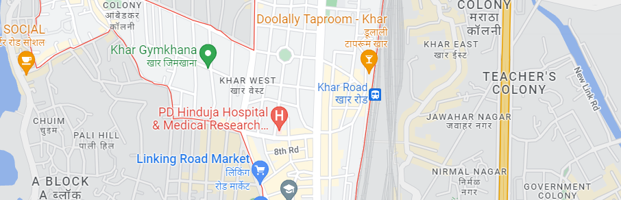 Kolte Patil Bliss Khar Location Map